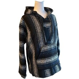 Earthbound Trading Company Blue Baja Pullover